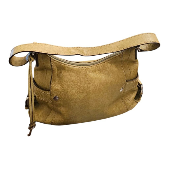 Fossil Olive Green Leather Shoulder Bag Medium - Picture 8 of 16